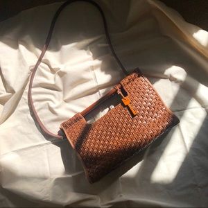 Vintage Authentic Leather Fossil Bag Purse